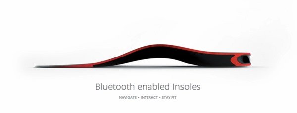 bluetooth enabled shoe