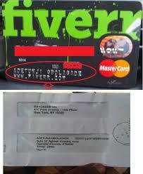 fiverr card