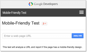 Google-Mobile-Update-Site-Test