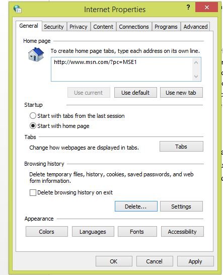 DELETE TEMPORARY FILES