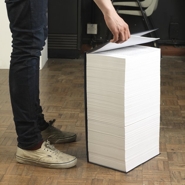 Wikipedia as a Printed Book