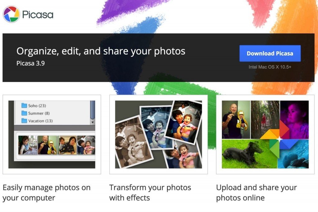 By March, Google will shut down Picasa