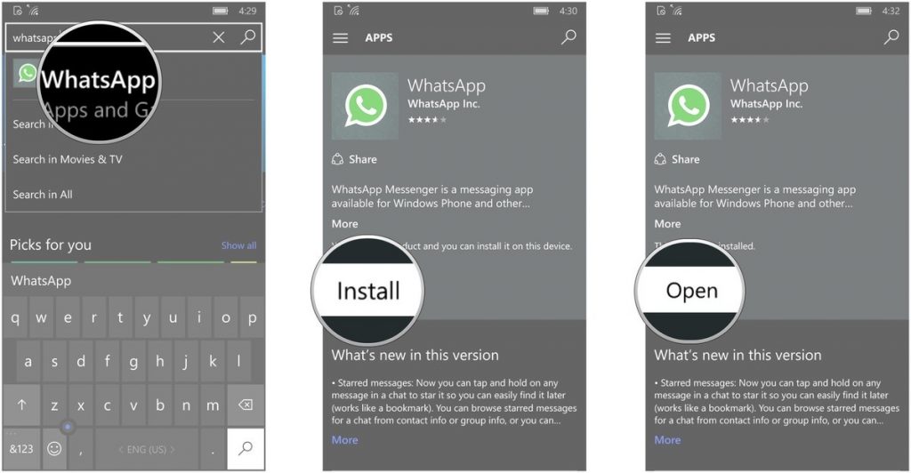 Tutorial: How can I download WhatsApp on Windows 10 mobile
