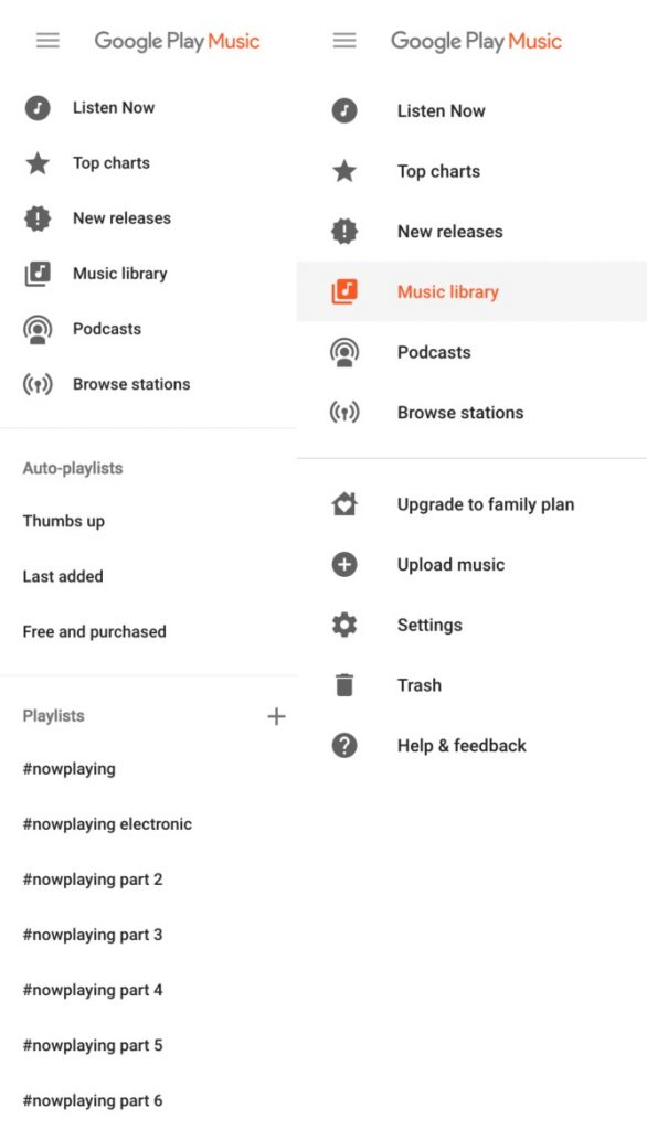 Introducing The New Tweaks To The  Playlist User Interface of Google Play Music On The Web 