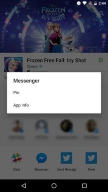 Did you know you can pin apps to the share menu in Android 7.0; how you can enjoy it