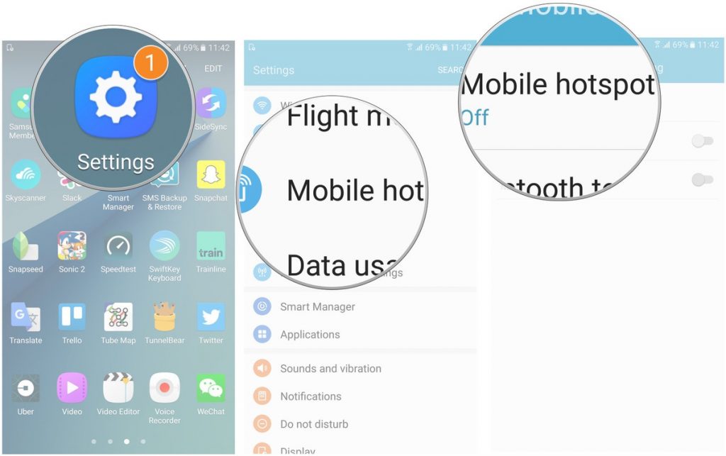 Tutorial:How you can set up a Wi-Fi hotspot on your Samsung Galaxy S7