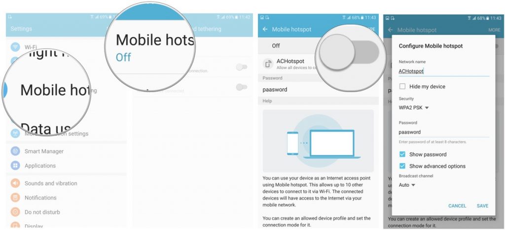 Tutorial:How you can set up a Wi-Fi hotspot on your Samsung Galaxy S7