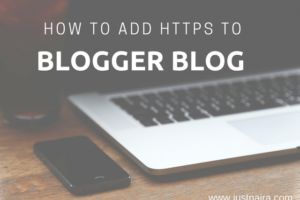 https on blogger blog